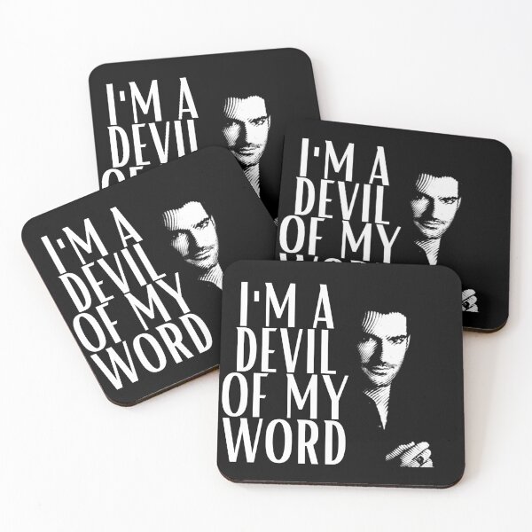 Item preview, I'm a Devil of My Word | Lucifer Morningstar  designed and sold by KauzSL.
