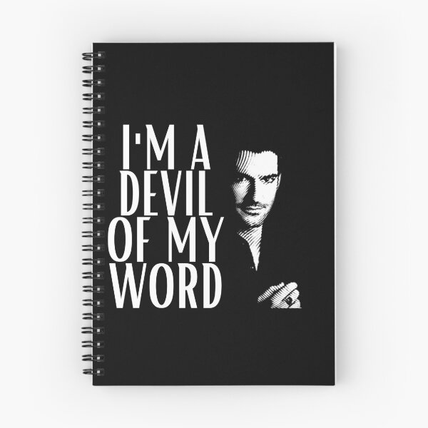 Item preview, I'm a Devil of My Word | Lucifer Morningstar  designed and sold by KauzSL.
