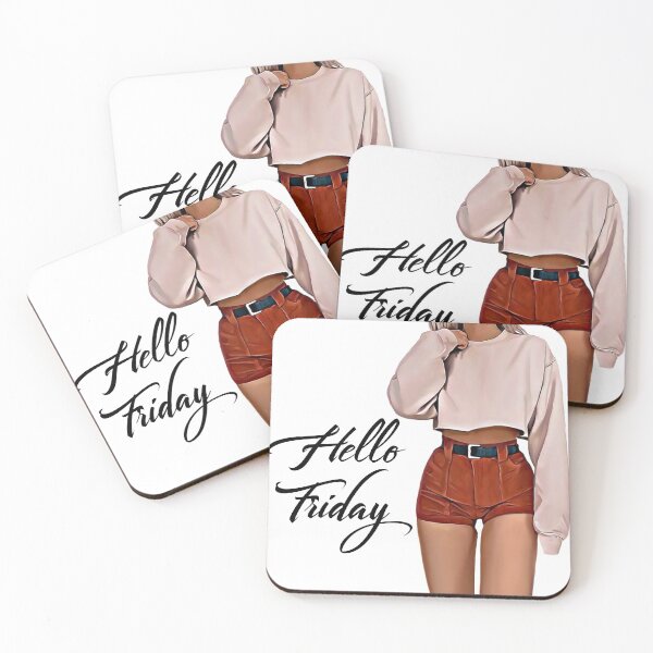 Item preview, Hello Friday Fashion Illustration  designed and sold by Kai-Key.