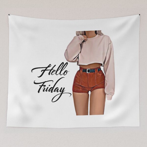 Item preview, Hello Friday Fashion Illustration  designed and sold by Kai-Key.