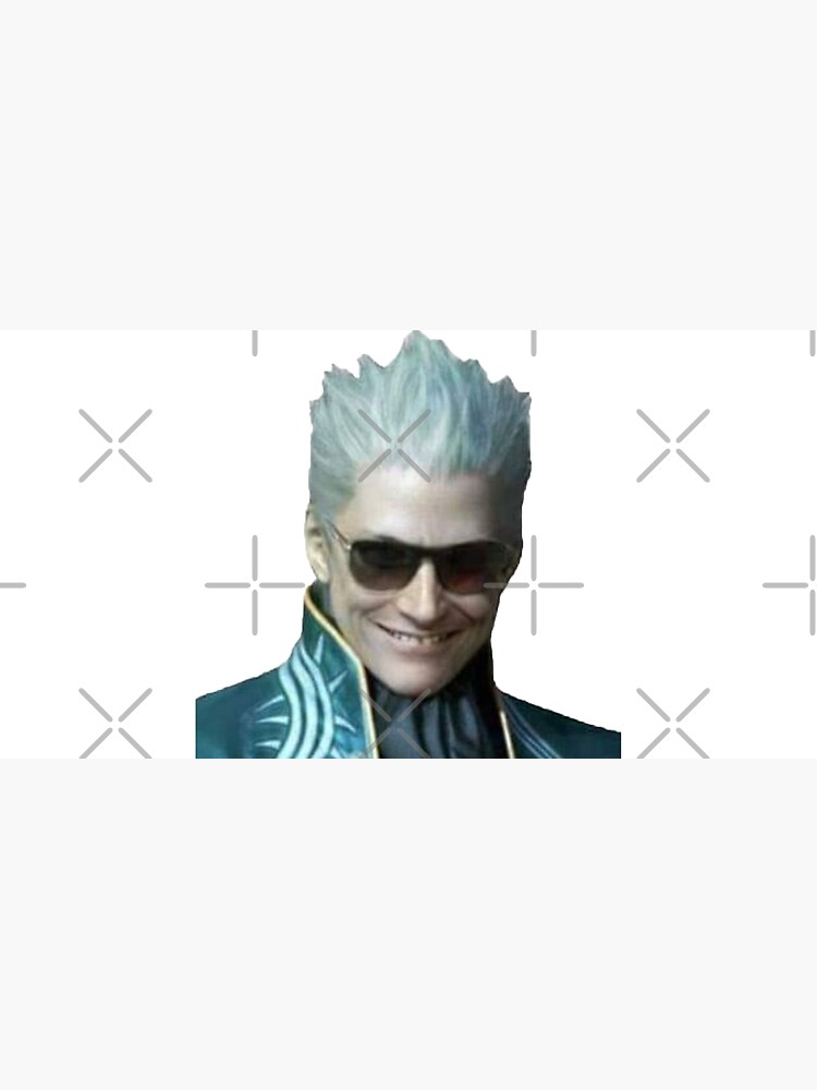 Vergil Devil May Cry funny face meme iPad Case & Skin for Sale by  KefrostDs