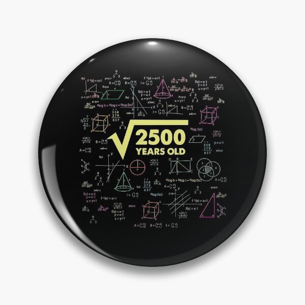 Item preview, 50th birthday gift math square root 2500 math designed and sold by Lenny Stahl.