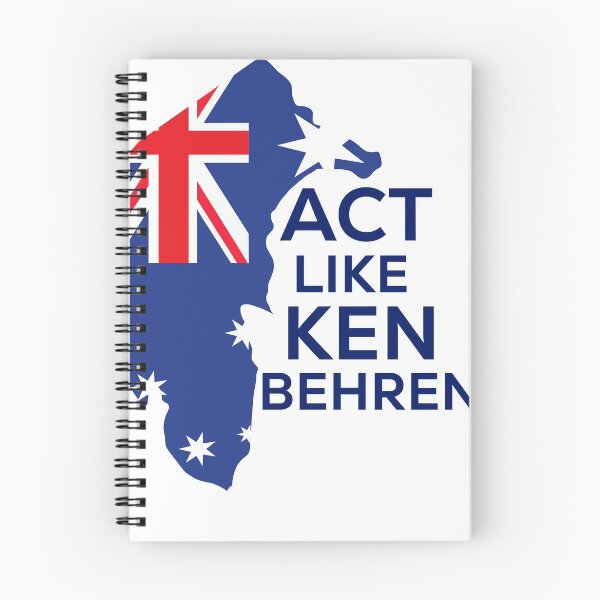 Item preview, Act Like Ken Behrens Australian Flag   Sticker designed and sold by TalbotElizabeth.