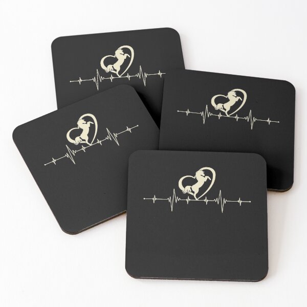 Item preview, Horse heartbeat equestrian gift equestrian pulse ladies designed and sold by Lenny Stahl.