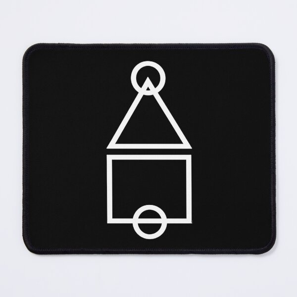 Squid game (white) Mouse Pad