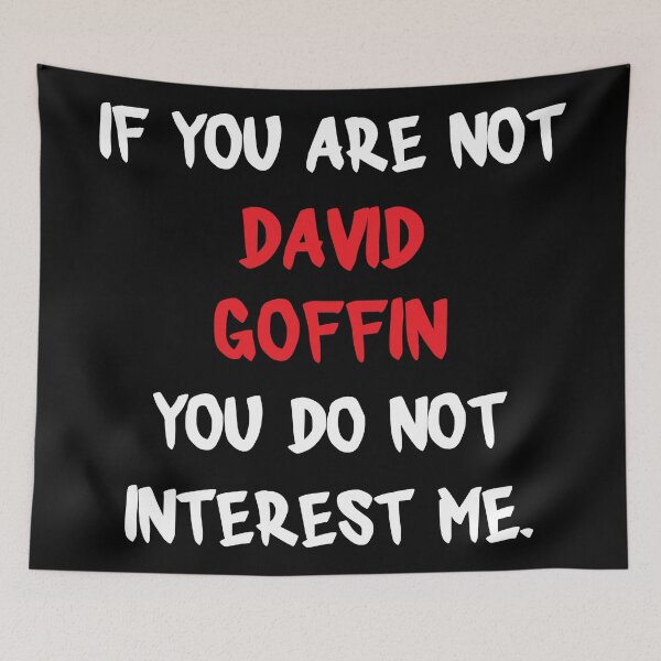 Item preview, If you are not - David Goffin designed and sold by 2Girls1Shirt.