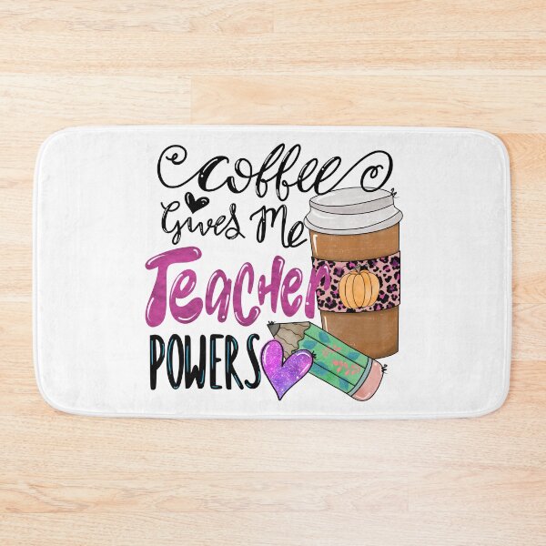 Item preview, Coffee Gives Me Teacher Powers designed and sold by dalypdesign.
