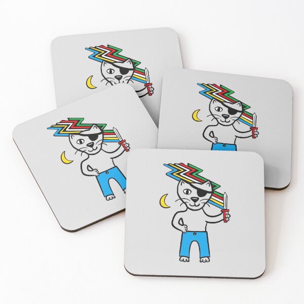 Item preview, Disabled flag pirate cat designed and sold by MorvernDesigns.
