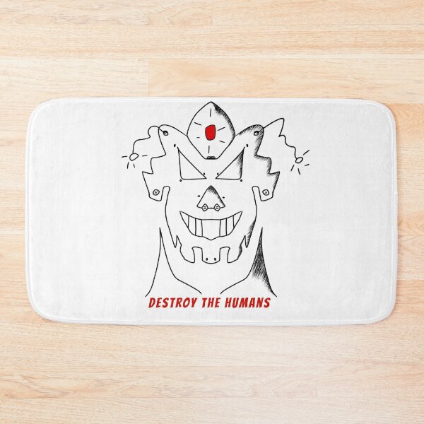 Item preview, Destroy the humans evil robot  designed and sold by Nadey.