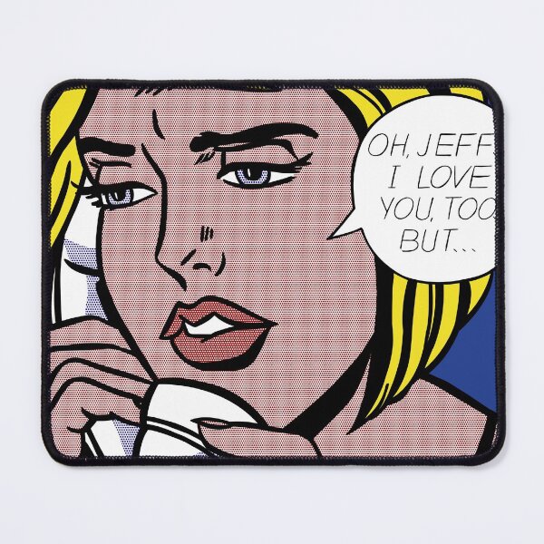 Oh, Jeff...I Love You, Too...But... by Roy Lichtenstein Mouse Pad
