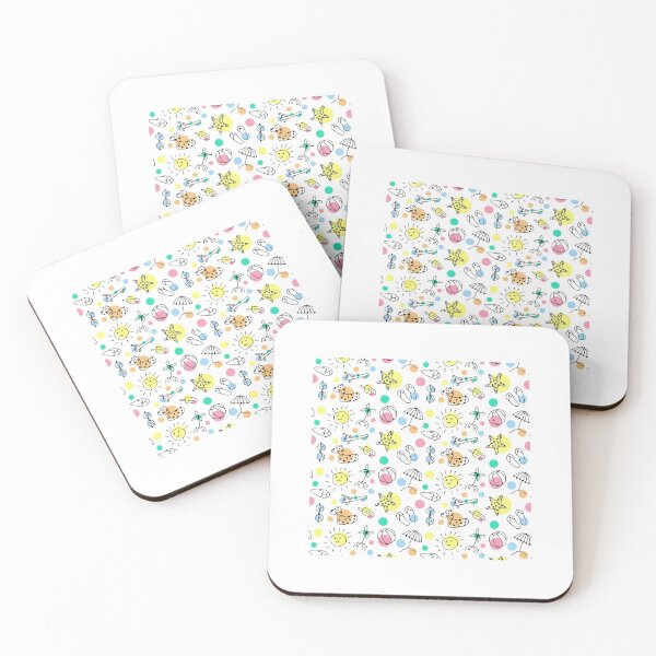 Item preview, Cute beach summer print designed and sold by creativepod.