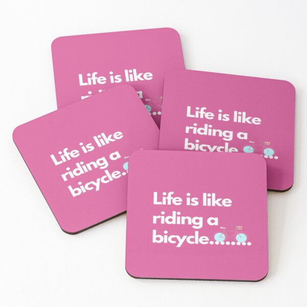 Item preview, Life is like riding a bicycle designed and sold by Alfaprabha777.