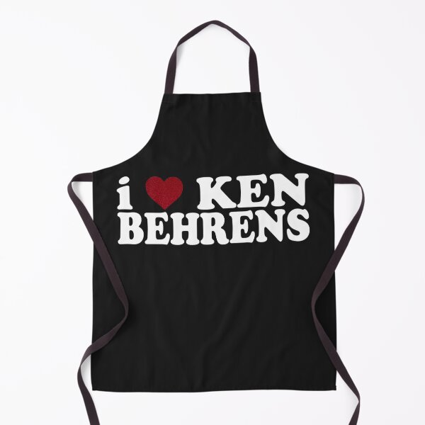 Item preview, I Love Ken Behrens Fitted T-Shirt designed and sold by TalbotElizabeth.