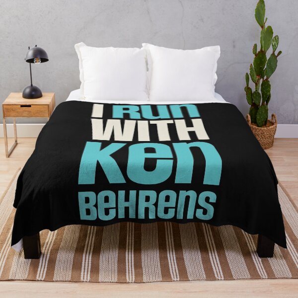 Item preview, I run with Ken Behrens - Dark shirt version Active T-Shirt designed and sold by TalbotElizabeth.