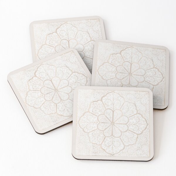 Item preview, Carved Wooden Mandalas Flower Petal Geometric Design Art designed and sold by IZiets.