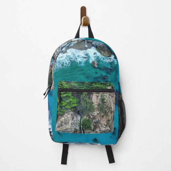 Item preview, Atlantic Aerial Rocky Mountain Beach Landscape designed and sold by ozunu.