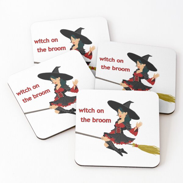 Item preview, witch on the broom designed and sold by Apolinario76.