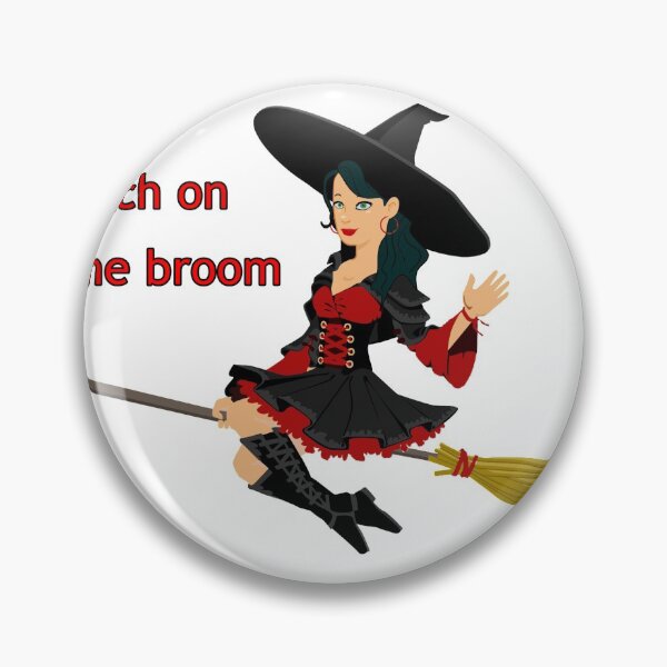 Item preview, witch on the broom designed and sold by Apolinario76.