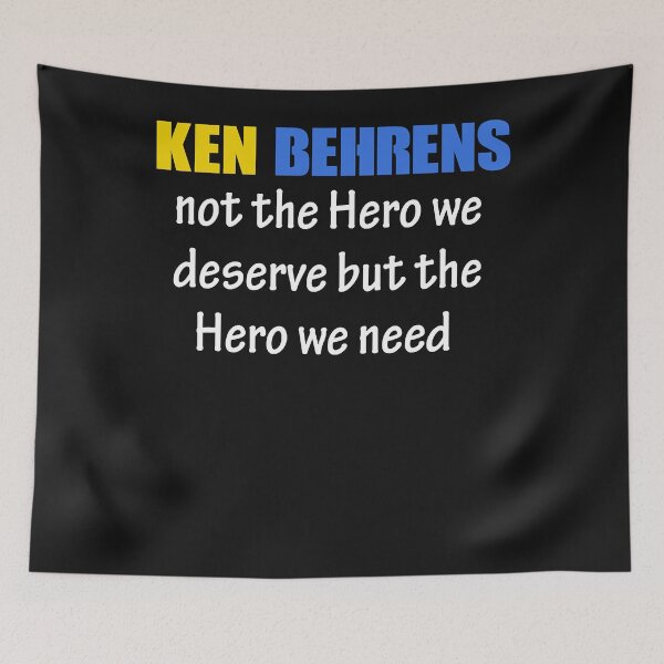 Item preview, Ken Behrens , Not the Hero we  deserve but the  Hero we need    Essential T-Shirt designed and sold by TalbotElizabeth.