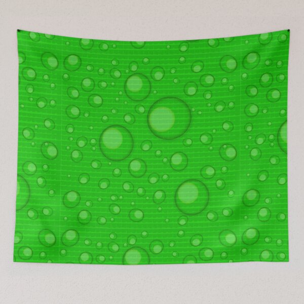 Item preview, Light green drops design  designed and sold by urban-color.