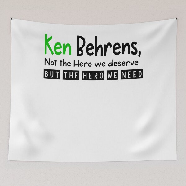 Item preview, Ken Behrens , Not the Hero we deserve but the Hero we need Essential T-Shirt designed and sold by TalbotElizabeth.