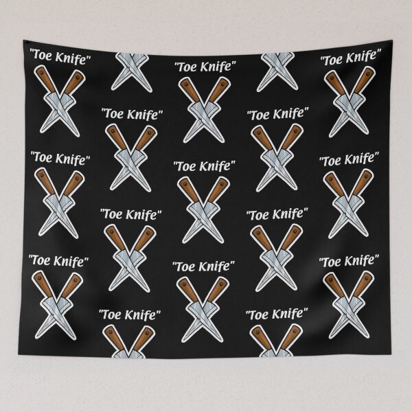 Item preview, Toe Knife - Black Background designed and sold by Dr-Mysterio101.