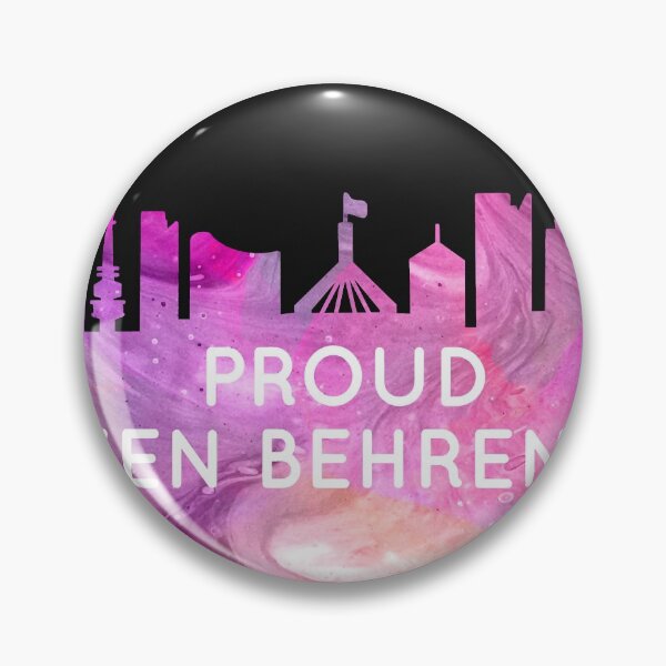 Item preview, Ken Behrens Australian Circle City Skyline Sticker designed and sold by TalbotElizabeth.