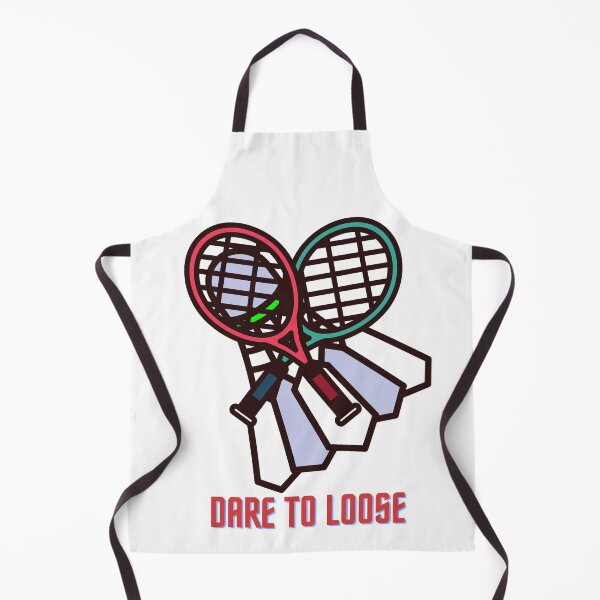 Item preview, Dare to loose badminton sport designed and sold by chuckletuckle.