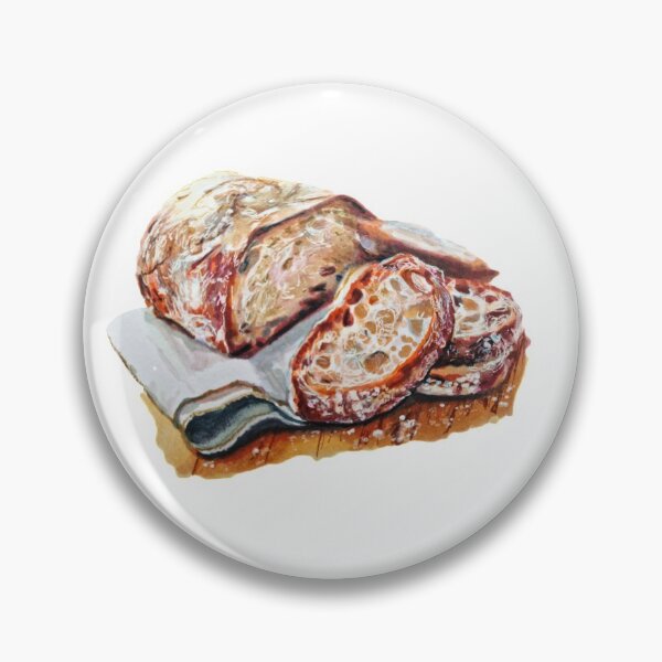 Item preview, Sourdough Crusty Bread designed and sold by LornaBowdenART.