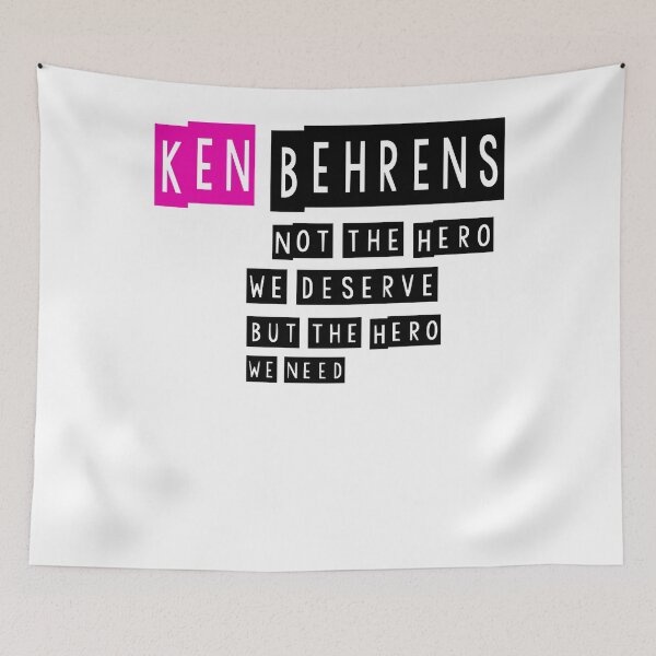 Item preview, Ken Behrens Hero Essential T-Shirt designed and sold by TalbotElizabeth.