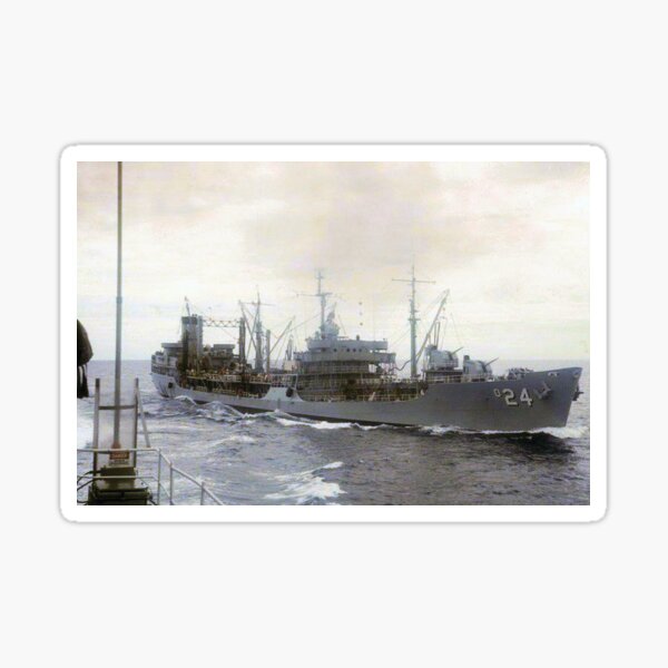 USS PLATTE (AO-24) SHIP'S STORE Sticker