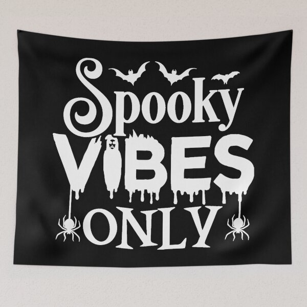 Item preview, Spooky Vibes Only (white) designed and sold by thatsit-itslit.