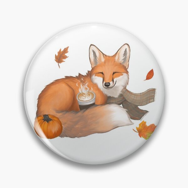 Item preview, Pumpkin Spice Fox designed and sold by Roxanne Gasperetti.