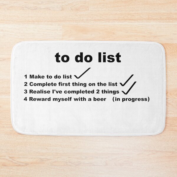 Item preview, beer to do list designed and sold by 6059.