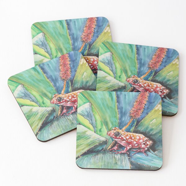 Item preview, Painted Reed Frog designed and sold by TamrynPohlArt.