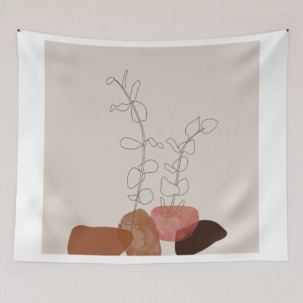 Item preview, Eucalyptus_colorful_stones designed and sold by Shawa Shop.