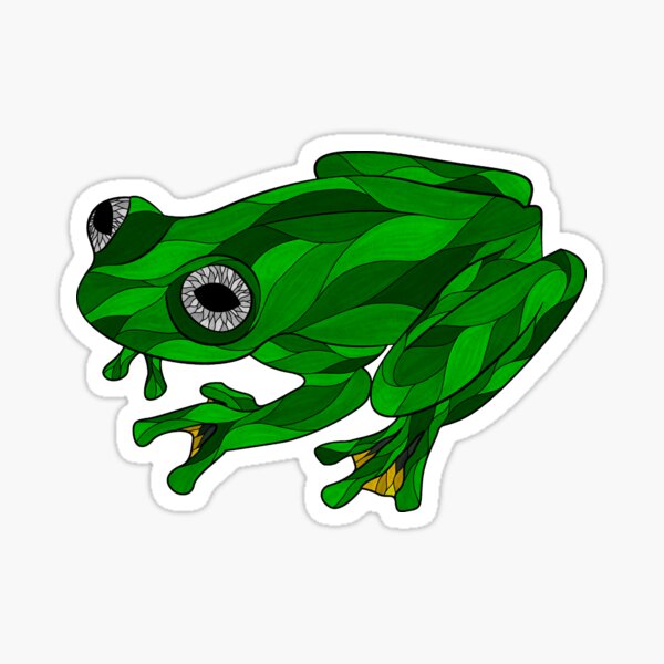 Item preview, Tree frog designed and sold by OberArt.