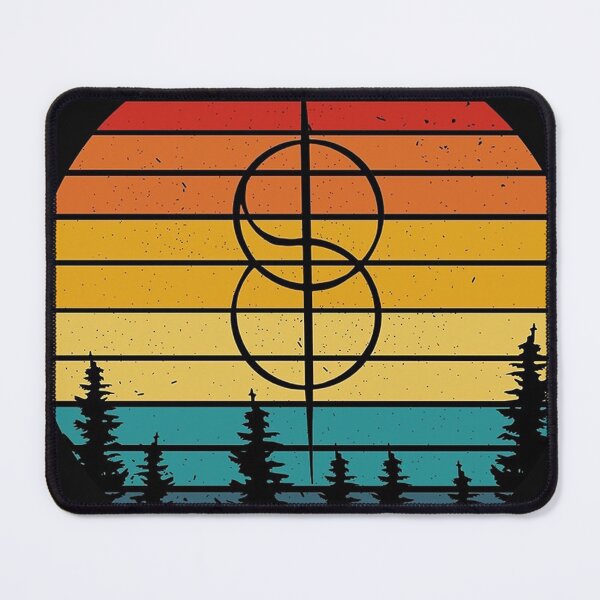Item preview, /Shifting Realities, Retro Vintage Sunset Poster designed and sold by smwhitson.