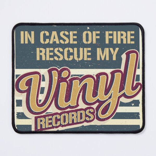 Item preview, Rescue My Vinyl Records — Vinyl Lover designed and sold by MintaApparel.