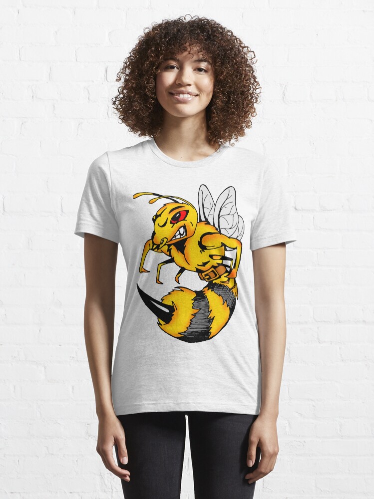 Thumbnail 6 von 7, Essential T-Shirt, Wespe designt und verkauft von dynamitfrosch.