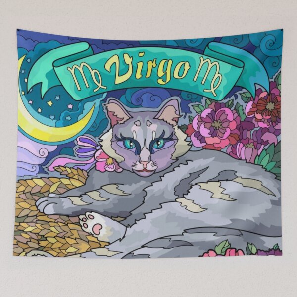Item preview, Virgo cat designed and sold by MarioColtello.