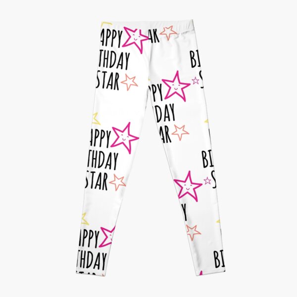 Happy Birthday Leggings for Sale