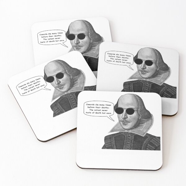 Item preview, Shakespeare - Be Valiant designed and sold by TeesForTheWorld.