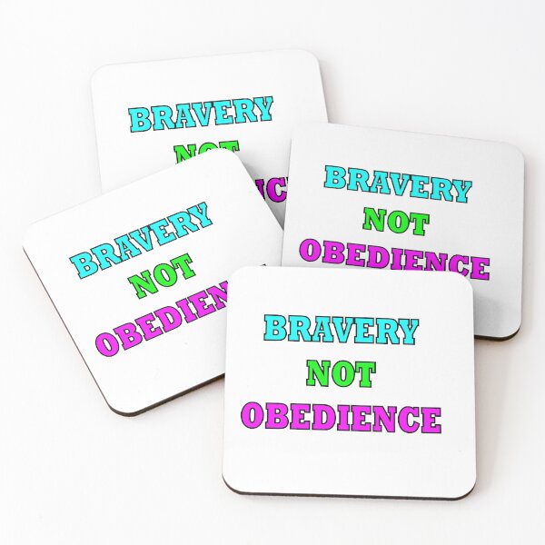 Item preview, bravery not obedience designed and sold by sbrstore.