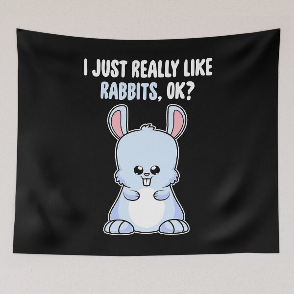 Item preview, I Just Really Like Rabbits OK ? Cute Toddlers Kids design designed and sold by theodoros20.