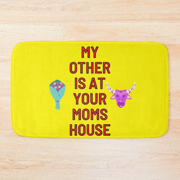 Item preview, My Other Is At Your Moms House - Ox Head And Flower designed and sold by nakavt.
