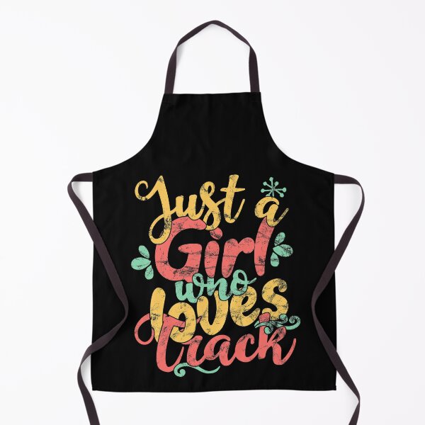 Item preview, Just A Girl Who Loves Track Gift design designed and sold by theodoros20.