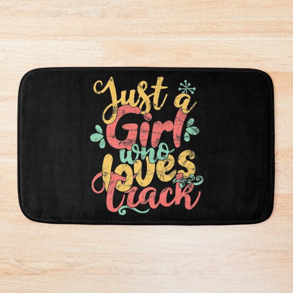 Item preview, Just A Girl Who Loves Track Gift design designed and sold by theodoros20.