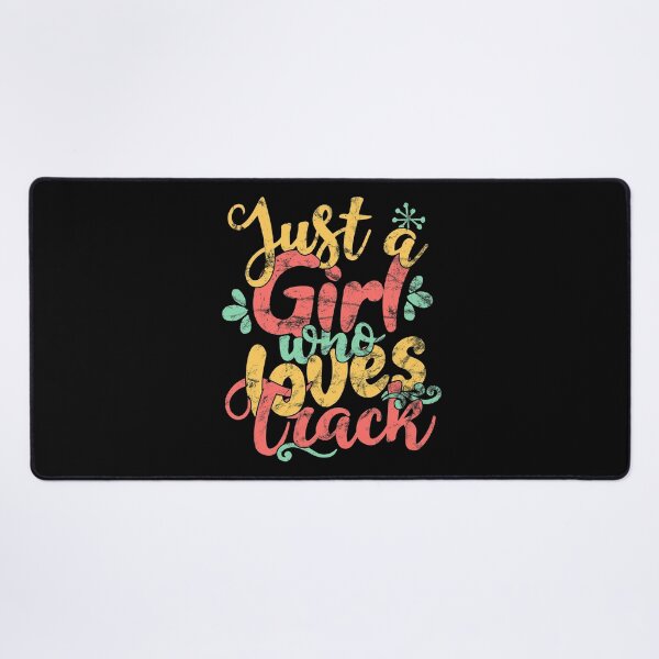 Item preview, Just A Girl Who Loves Track Gift design designed and sold by theodoros20.
