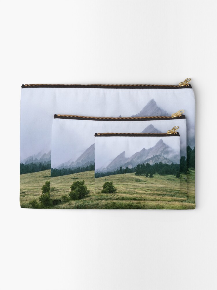 Alternate view of Sleeping Giants Zipper Pouch